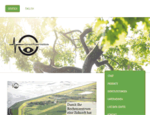 Tablet Screenshot of cp-institute.de